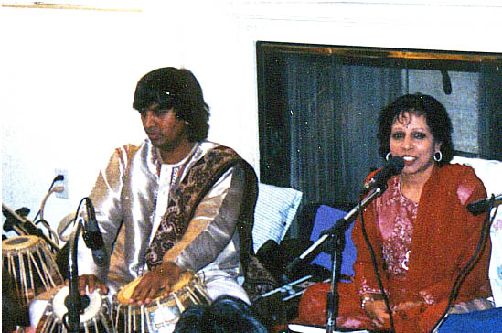 Vasundhara and Ustad Shabbir Khan
