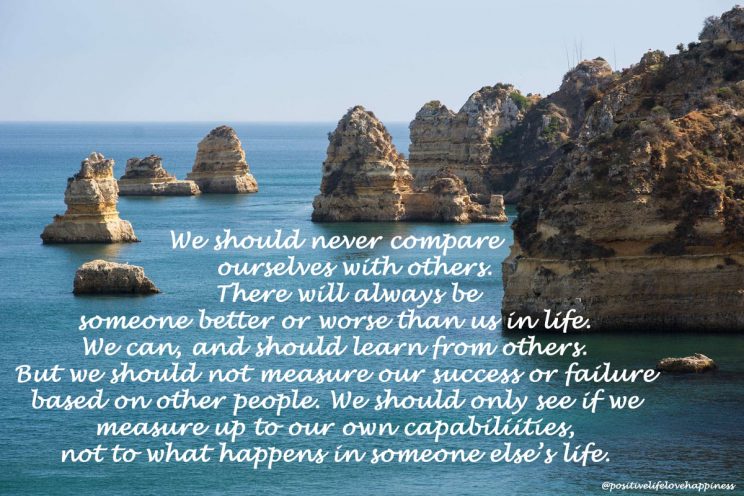 No comparison with others