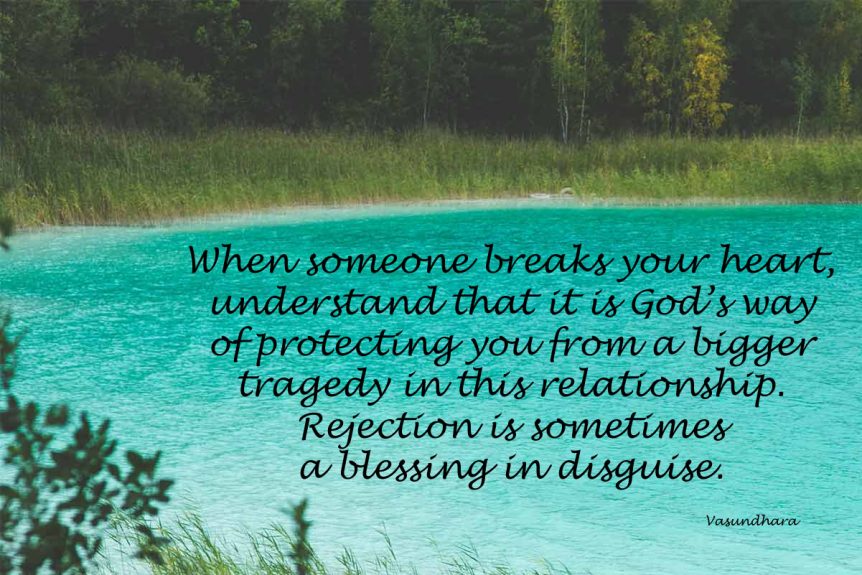 Rejection is Gods protection