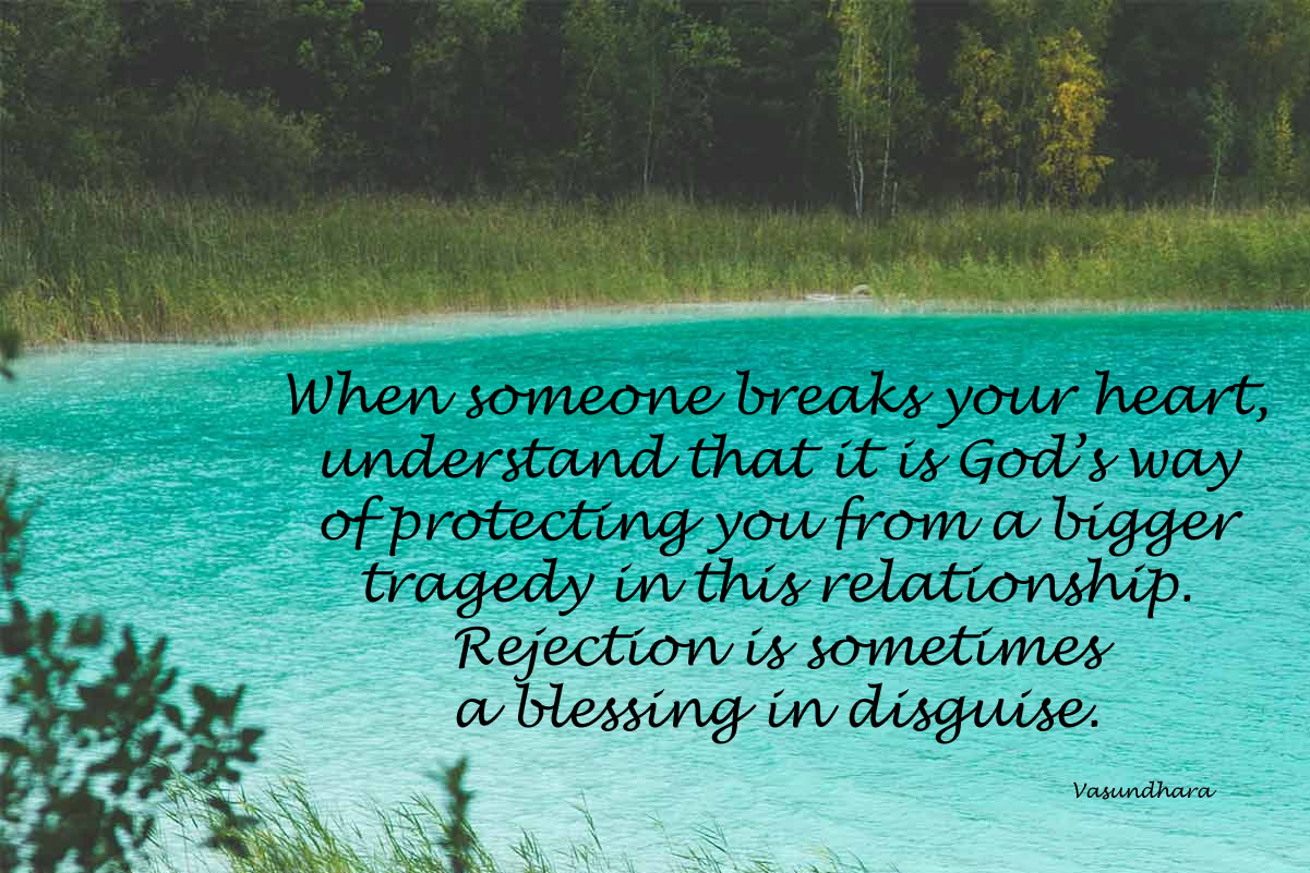 Rejection is God's protection